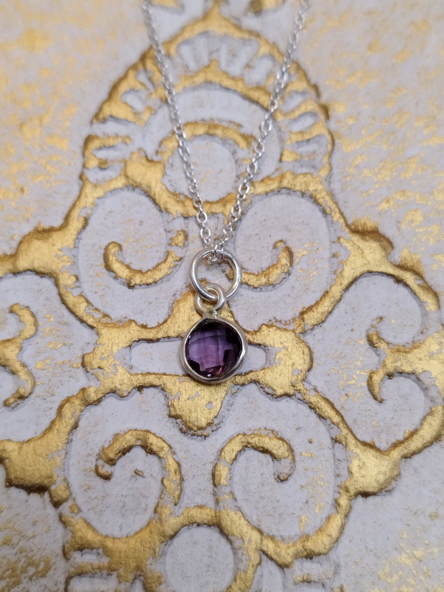 Amethyst Anhänger Kette